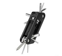 Manillar de bicicleta de ejercicio, antideslizante de goma ABS manivela de repuesto para equipo de fitness, soportes de 9/16 pulgadas