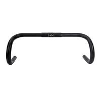 Manillar de bicicleta de montaña 25,4 mm | 420 mm Vintage Alloy Handlebars for Road Cycling/Commuter Use | High Strength Aluminum Alloy, Black Sand Blasting