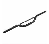 Manillar de bicicleta de montaña medio elevado Uno de aluminio con barra de ref