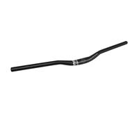 Manillar de bicicleta de montaña semi elevado Uno negro 31,8 mm de diámetro, 7
