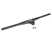 Manillar de bicicleta de montaña T1000 de fibra de carbono integrado para bicicleta de montaña, ultraligero, 680 - 740 mm, potencia de manillar de 50 - 90 mm, para MTB XC (680 x 50 mm, mate)