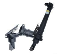 Manillar de bicicleta plegable de 14 pulgadas con hebilla para bicicletas eléctricas y scooters, material resistente (negro a la izquierda)