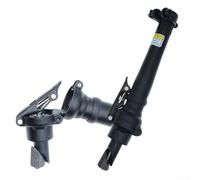 Manillar de bicicleta plegable eléctrico de 14 pulgadas con elevador plegable y hebilla, diseñado para instalación vertical en scooters y bicicletas plegables (plegado negro derecho)