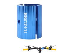 Manillar de bicicleta Shim - Adaptador de aluminio de alta resistencia - Diseño de cobertura | fricción duradera para Bycles Road Mountain Hybrid Touring Cruiser Racing Trekking Rueda