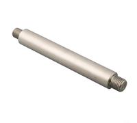 Manillar de buceo de acero inoxidable para la primera etapa, ligero para montaje regulador BCD, varilla de fijación resistente para deportes subacuáticos, plateado 120x15mm