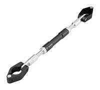 Manillar de equilibrio de motocicleta, soporte de mango universal ajustable de aleación de aluminio moto Balance Cross manillar fortalece la barra de palanca (negro)