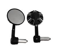 Manillar De Fibra De Carbono De 7/8 "y 22mm, Espejos Retrovisores Plegables Para Motocicleta Y Scooter Para Suzuki