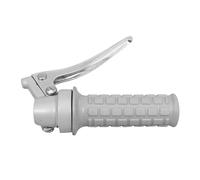 Manillar de gas ciclomotor vintage gris