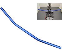Manillar de Moto Arrastre Barra 7/8" 22mm Para Streetfighter Motocicleta a Medida Bicicleta Plano Monitor Flotador - Azul