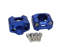Manillar de motocicleta de 1-1/8 ", 28mm, barra de mango ancho de 800mm for paquete Bar Pit Pro Universal Racing Dirt Pit Bike Motocross(B Blue)