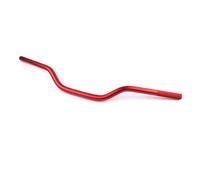 Manillar de motocicleta de aluminio de 22 mm con logotipo láser rojo, volante anodizado duradero para un mejor control y estilo, perfecto para construcciones y actualizaciones personalizadas