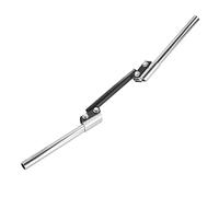Manillar de Motocicleta de Metal 22 Mm Ajustable Universal para Automóvil Deportivo, Tranvía, Atv, Scooter y Vehículo (Plata)