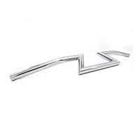 Manillar De Motocicleta, Manillar De Motocross Uso de ajuste for Harley Sportster Cruiser XL 883 1200 Motorcycle Prince Chopper 7/8 "22mm 1" 25mm Manija arrastre Bar Z Modelo delantero(25 mm Chrome)