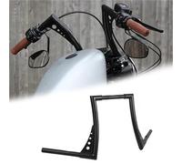 Manillar de motocicleta Manillar Tipo "Ape Hanger" 25mm Para Motocicleta, Con Elevación 10/12/14/16" Para Harley Para Sturgis Belt FXB 1980-1982 Para Super Glide Para Custom FXRC 1985(16 inch)