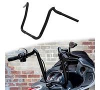 Manillar de motocicleta Para Harley Softail Para Bad Boy FXSTSB 1995-1997 Para Custom FXSTC 1986-1999, 2007-2010 Manillar Tipo "Ape Hanger" 12/14/16" Con Gancho 1,25" Para Motocicleta(16 inch)