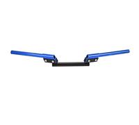 Manillar de Motocicleta, Universal 7/8" 22mm Manillar de Scooter Ajustable para Coche Deportivo, Tranvía, ATV, Motocicleta, Bicicleta Deportiva(Azul)