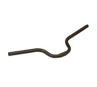 Manillar de titanio tipo M de altura baja para BROMPTON negro brillante