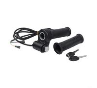 Manillar del acelerador de bicicleta eléctrica con conector de bloqueo de alimentación SM de 5 pines para sistemas de 24-72 V con ajuste de 22 mm