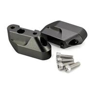 Manillar Desplazado Elevador De Manillar para Motocicleta para R1200RS 2015-2020 R1250RS 2019-2021 Adaptadores De Altura para De Elevadores De Manillar. Bloque Fijo(Negro 1)