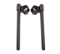 Manillar Elevador Abrazadera Clips para Manillar de Motocicleta de Aluminio CNC con Elevador, para Manillar Universal de 7/8" a 22 mm.