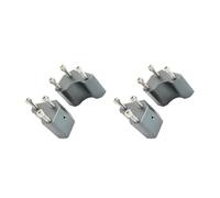 Manillar Elevador Abrazadera Elevadores Manillar Aluminio Motocicleta Para Kawasaki Para Concurso 14 2008 2009 2010 2011 2012 201-2019(Grey 2Set)