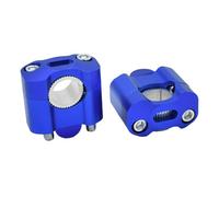Manillar Elevador Adaptador Abrazadera Manillar Motocicleta 22 Mm 28 Mm Adaptador Elevadores Manillar Abrazaderas Barra Universales Clip Elevadora Manillar(Blue,22 Mm)