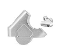 Manillar Elevador Adaptador Para R 1200 GS Para LC Para R1200GS Para Adventure Para ADV Para R1250GS Elevador Manillar Adaptador Extensible Abrazadera Arrastre 32 MM Clip Elevadora Manillar(Silver)
