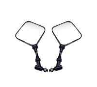 Manillar Espejo Motocicleta 1 Par De Espejos Retrovisores Cuadrados De 10 Mm para Manillar De Motocicleta, Accesorios para Manillar para DR 200 250 DR350 350 DRZ 400 650 DR650