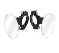 Manillar Espejo Motocicleta Espejo Retrovisor Universal Convexo para Manillar De Motocicleta, Lateral Trasero, Sin Montura, Rotación De Grados, Accesorios para Motocicleta