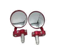 Manillar Espejo Motocicleta Espejo Retrovisor Universal para Motocicletas, con Visión Lateral, Giro A La Izquierda Y A La Derecha, Ajustable, Mini Accesorios para Motocicletas.