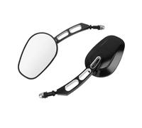 Manillar Espejo Motocicleta Espejos Retrovisores Laterales De 8 Mm para Motocicleta, Espejo De Marcha Atrás, Accesorios Y Repuestos para Motocicletas para Touring, para Road King 883 1200 48