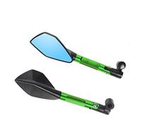 Manillar Espejos Laterales Espejo Motocicleta Espejos Laterales Manillar Retrovisor Scooters Eléctricos Vista Trasera Ajustable Espejo Retrovisor(Long Blue)