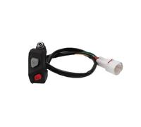 Manillar interruptores moto Ajuste para motocicleta EXC-F SXF XC TE FE FX, botón de dos funciones, arranque eléctrico, interruptor encendido/apagado Pulsador de arranque moto(A)