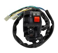Manillar interruptores moto Ajuste para motocicletas ATV200 250, accesorios de interruptor Control, señales giro bocina eléctrica 22MM + botón luz lejana/cerca