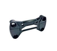 Manillar levantado extendido Abrazadera Elevadora Manillar Motocicleta Cubierta Decorativa Modificada para Z900RS para Cafe 2018-2023(Negro)