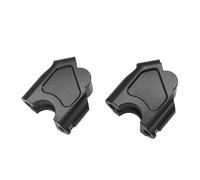 Manillar levantado extendido Abrazadera Manillar Motocicleta Elevador Montaje Extendido Elevado para F 700GS 2013-2018 F 650GS 2008-2018 650 GS(Negro)