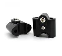 Manillar levantado extendido Elevadores Motocicleta Adaptadores Abrazadera Elevación Montaje Manillar Accesorios para R18 Classic 2020-2023(Negro)