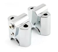 Manillar levantado extendido Elevadores Motocicleta Adaptadores Abrazadera Elevación Montaje Manillar Accesorios para R18 Classic 2020-2023(Chrome)