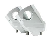 Manillar levantado extendido para Y&amaha TDM850 TDM 850 1991-2002 Adaptador Extensible Abrazadera Montaje Elevador Manillar Motocicleta(Type D)