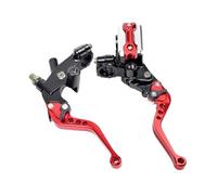 Manillar Manetas Embrague para Motocicleta Universal Cilindro Maestro De Freno De Motocicleta 22MM Palanca De Embrague Hidráulico Ajuste Manija De Embrague De Freno Palanca Embrague Freno(4)
