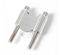 Manillar Montaje Kit Elevador De Manillar para Motocicleta, Soporte De Abrazadera para MT07 MT09, 28 Mm 1 1/8" 22 Mm 7/8", Adaptador De Elevación Extensión Altura(Cromo,28 mm)