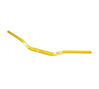 Manillar Moto Aluminio Retro, Adaptador de empuñaduras for Manillar de Motocicleta Pro, Manillar CNC de 1 1/8 "y 28MM(Gold)