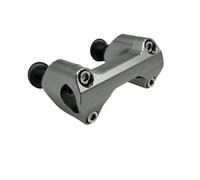 Manillar Motocicleta Elevador Abrazaderas de montaje para manillar motocicleta 28 mm, base, elevador aluminio