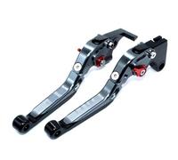 Manillar Palancas Embrague Freno Accesorios De Motocicleta Para CBR 650 F Para CB650F 2014 2015 2016 2017 2018 Palancas De Embrague De Manija De Freno Ajustables(Titanium)