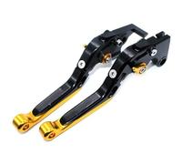 Manillar Palancas Embrague Freno Accesorios De Motocicleta Para Versys 650 Para Versys650 2009 2010 2011 2012 2013 2014 Palancas De Embrague De Manija De Freno(Half gold)