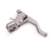 Manillar Palancas Embrague Freno Conjunto De Palanca De Embrague Corta Universal para Manillar De Motocicleta De 7/8" Y 22 Mm(Gray)