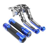 Manillar Palancas Embrague Freno Para CB1000R Para CB 1000R 2008-2017 Accesorios De Motocicleta Palancas De Embrague De Freno Empuñadura De Manillar Empuñaduras De Mano(TitaniumBlue)