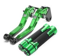 Manillar Palancas Embrague Freno Para CBF600 Para SA CBF 600 2006-2013 Palancas De Embrague De Freno De Motocicleta Manillar Empuñaduras De Mano Grdlebar(Green)