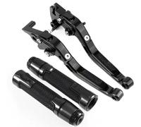 Manillar Palancas Embrague Freno Para CBF600 Para SA CBF 600 2006-2013 Palancas De Embrague De Freno De Motocicleta Manillar Empuñaduras De Mano Grdlebar(Black)