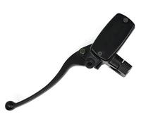 Manillar Palancas Embrague Freno Para Valkyrie Para GL 1500 Para VT Para Shadow 1100 Para VTX 1300 1800 Para VTX 1800 Palanca Embrague Cilindro Maestro Freno 25 Mm(Left black 16)